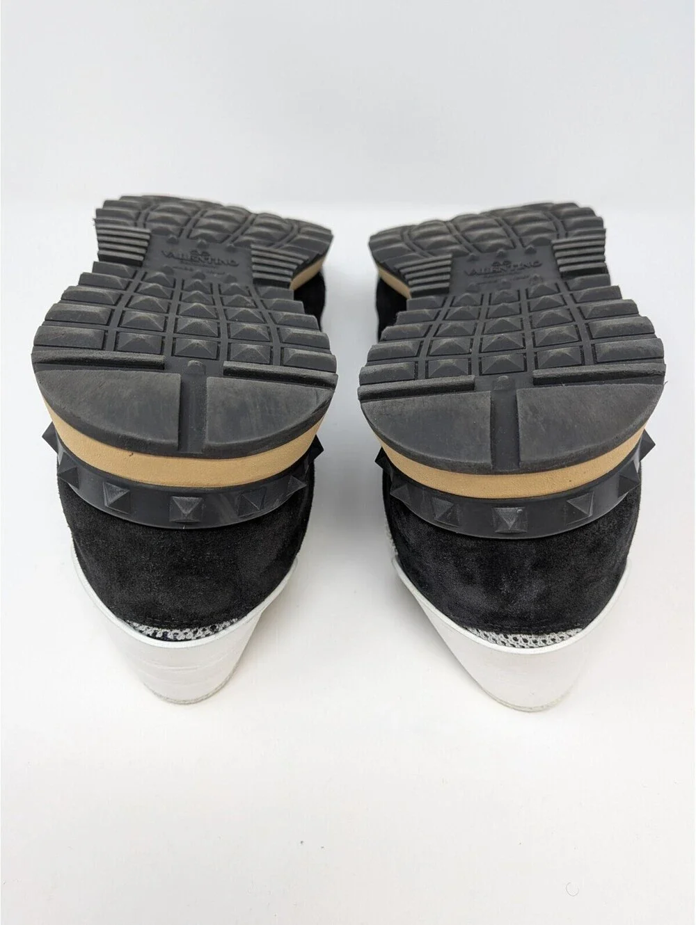 Valentino Garavani Rockrunner Camo Sneakers Navy Black TT723Y0 EU 43 US 10